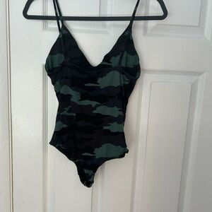 Lot of 2 Mai Camouflage Print Swimsuits